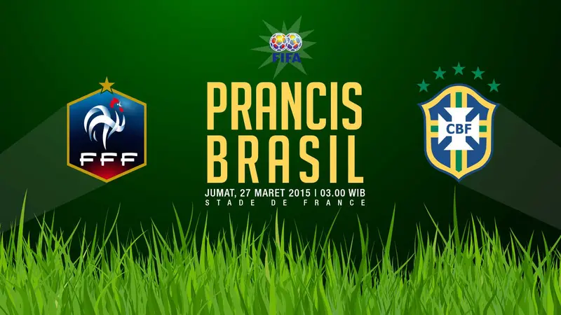 Prancis vs Brasil