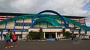 Stadion Kanjuruan menjadi tempat berlangsungnya laga Surya Citra Media (SCM) Cup 2015 grup B. Foto diambil pada Jumat (16/1/2015). (Liputan6.com/Faizal Fanani)
