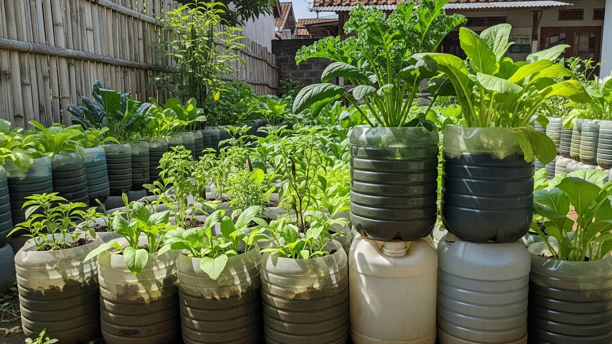 Cara Menanam Sawi di Galon Bekas, Panen Cepat Tanpa Lahan Luas