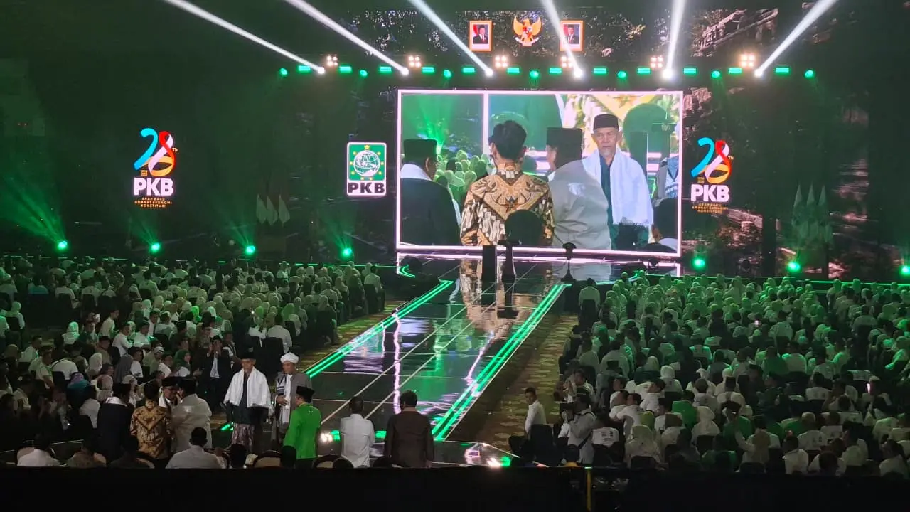 Prabowo Hadiri Harlah PKB