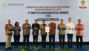 Tempo Scan Group dan SBP Group Bentuk Joint Venture, Targetkan Perluas Akses Obat Inovatif di Indonesia