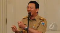 Gubernur DKI Jakarta Basuki Tjahaja Purnama.  (Liputan6.com/Herman Zakharia)