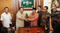 Datangi PBNU, Prabowo Gagas Lembaga Khusus Tabungan Haji