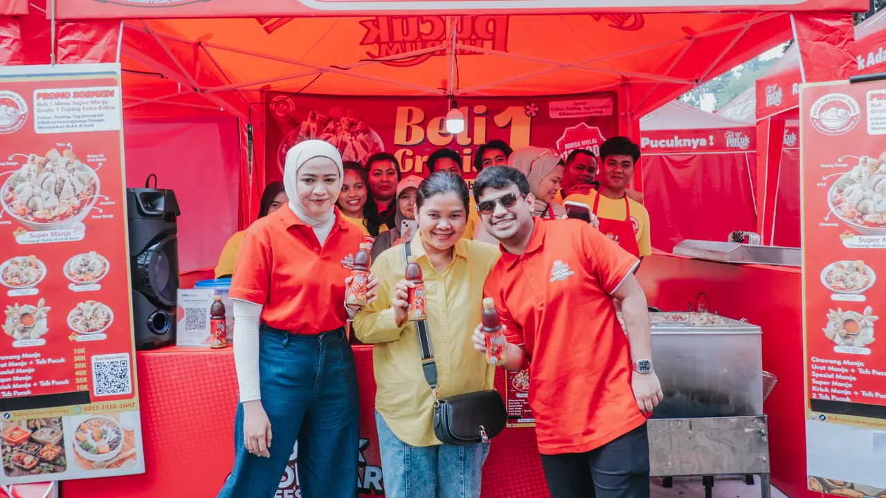 Gandeng Lebih dari 200 UMKM Tanah Air, Pucuk Coolinary Festival Jadi Festival Kuliner Viral Pertama dan Terbesar