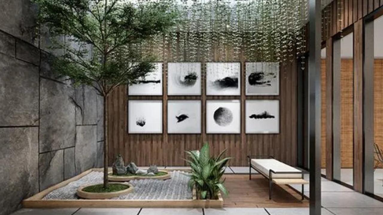 15 Inspirasi taman kering dalam rumah dengan berbagai tema