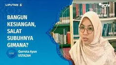 Kenyang terus ngantuk berat, ketiduran lalu bangunnya kesiangan jadi salat Subuhnya kebablasan. Kira-kira boleh nggak salat Subuh dan dosa ndak ? Yuk Tanya Ustaz.