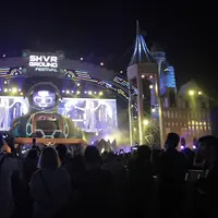 Rita Ora SHVR Ground Festival (Nurwahyunan/Bintang.com)