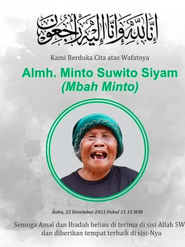 foto mbah minto