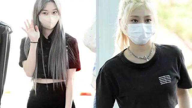 Aespa Pamer Gaya Rambut Baru saat Berangkat Menuju Los Angeles untuk Coachella 2022