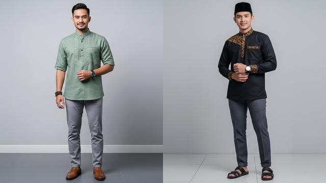 Gaya Outfit Lebaran Pria 2026: Klasik dan Berwibawa