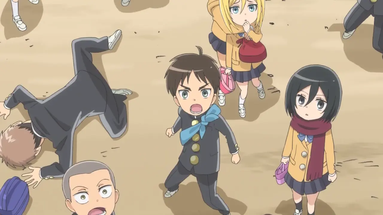 Manga Attack on Titan: Junior High Dijadikan Format Anime