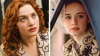 Kate Winslet - Titanic, 1997 - Alexis Bledel - Tuck Everlasting, 2002 (Sumber: brightside)