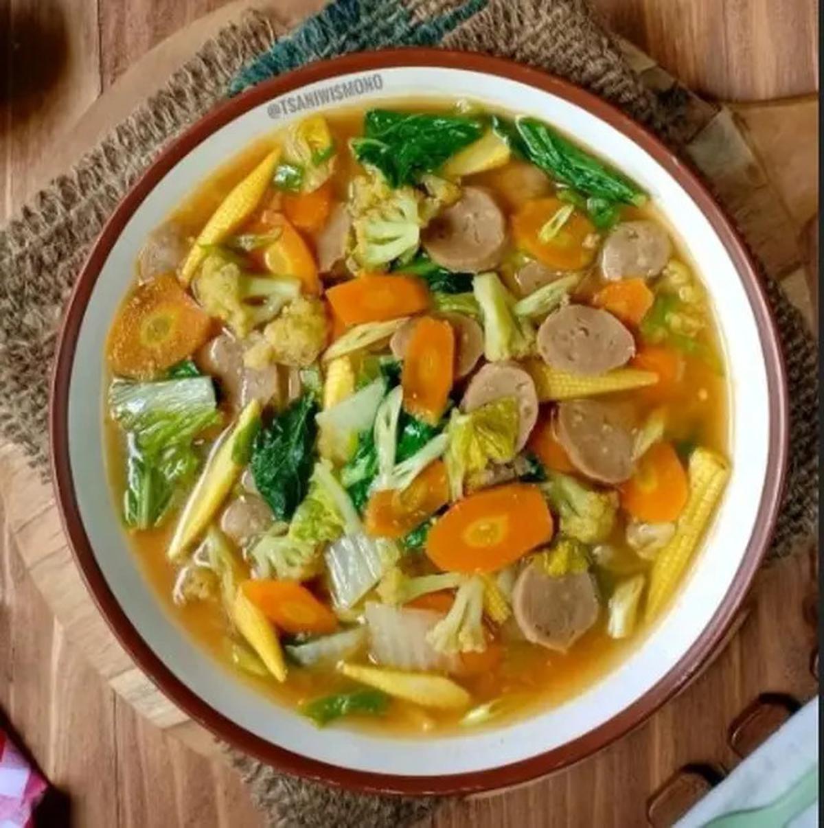 Cara Membuat Capcay Jawa Kuah Gurih, Menu Sahur Sehat, Mudah, dan Lezat