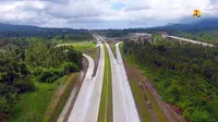 Pembangunan Jalan Tol Manado–Bitung (Mabit) sepanjang 39,9 km. (Foto: Kementerian PUPR)