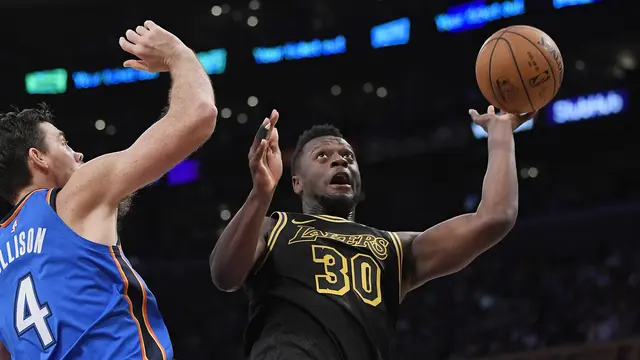 Julius Randle membawa Lakers kalahkan Thunder