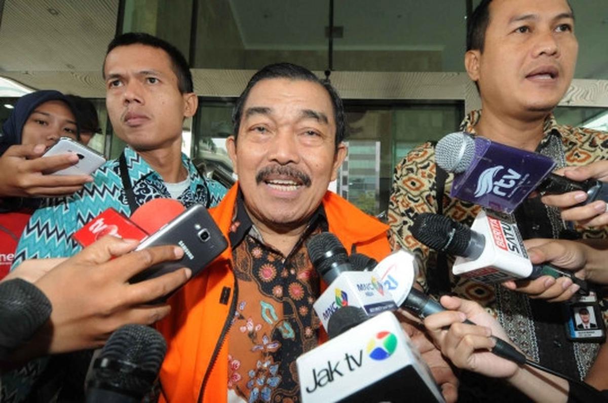 Terkait suap DPRD Sumut, masa tahanan Saleh Bangun juga diperpanjang