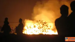 Pabrik Kayu di Probolinggo Terbakar