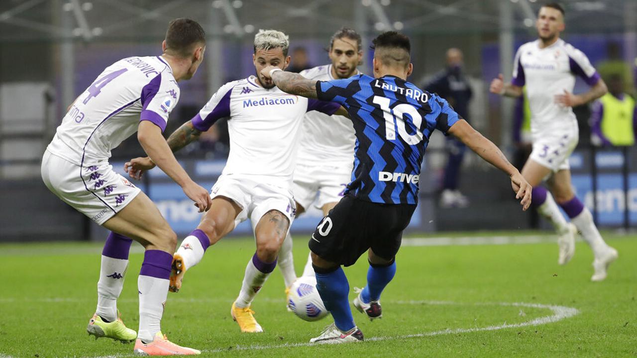 FOTO: Hujan Gol, Inter Milan Taklukkan Fiorentina di San Siro