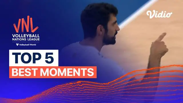 Berita Video, 5 aksi terbaik di pekan keempat Volleyball Nations League 2023 putra