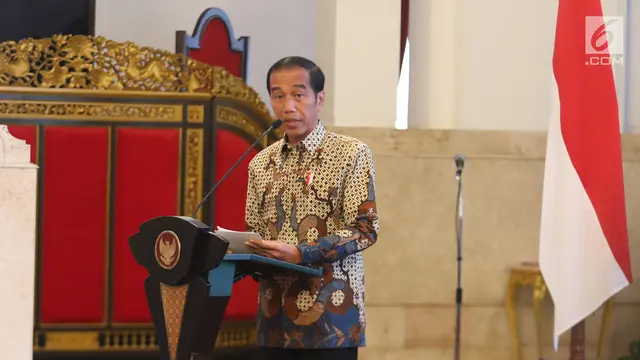 Presiden Jokowi Serahkan Dokumen Stranas Pencegahan Korupsi
