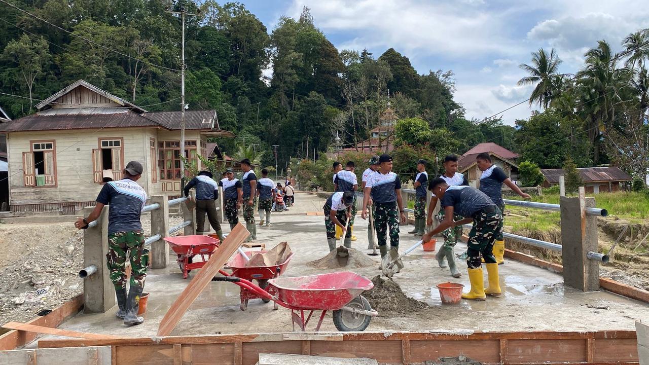 Progress Pembangunan Jembatan Armco dan Bailey di Aceh, Mudahkan Mobilitas Warga