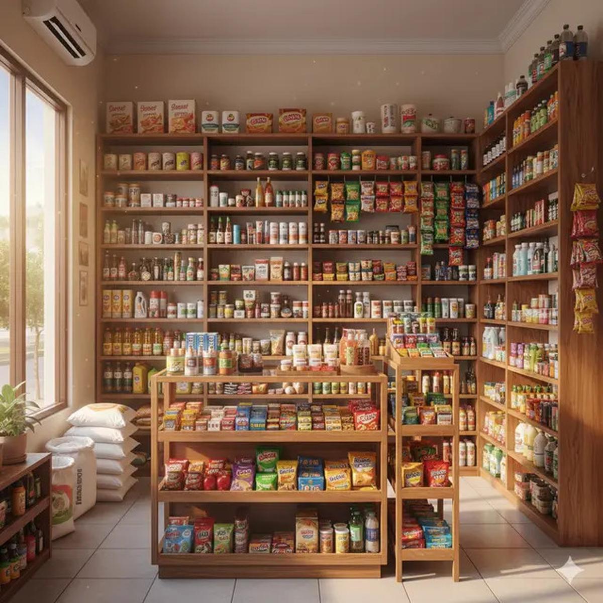8 Inspirasi Warung Kelontong dengan Ruangan Terbatas Tapi Terlihat Penuh dan Lengkap