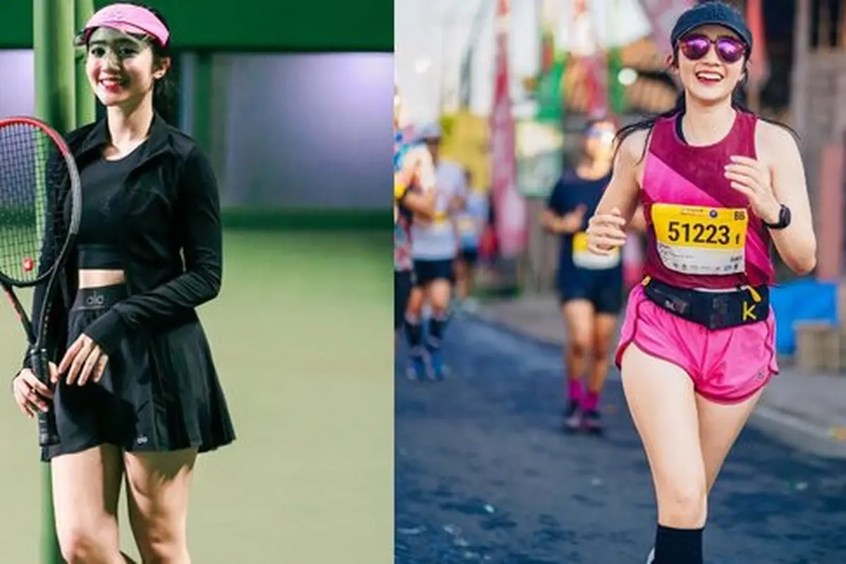 Gaya Sporty Febby Rastanty Saat Berolahraga (credit: instagram/febbyrastanty)