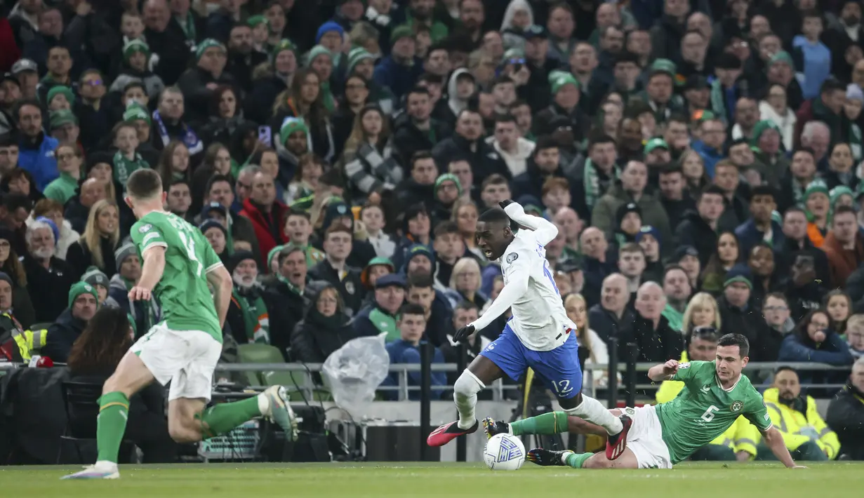Babak pertama tuntas dengan skor 0-0. (AP Photo/Peter Morrison)