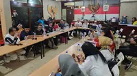 Rapat terakhir acara Parade Budaya merah putih yang dipimpin langsung oleh ketua Panitia Soelianto Rusli. (Ist)