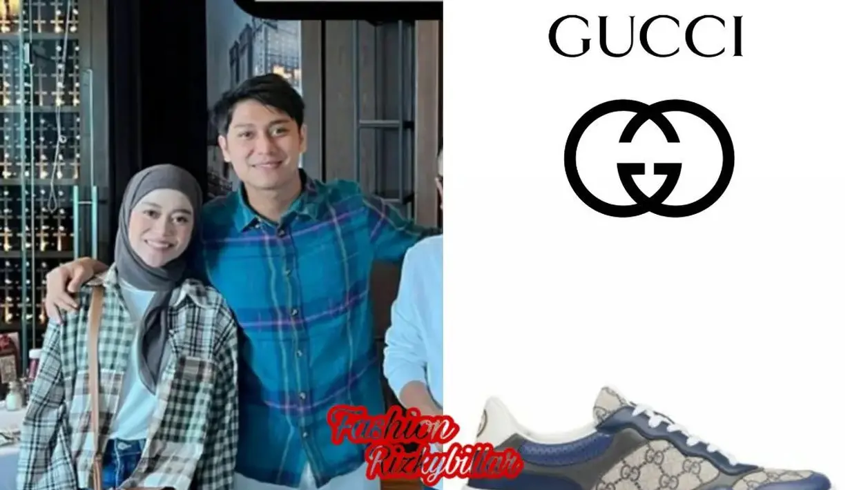 Untuk sepatu juga ia tak main-main. Sepasang sepatunya bisa bernilai 13 juta rupiah. (Instagram @fashionrizkybillar)