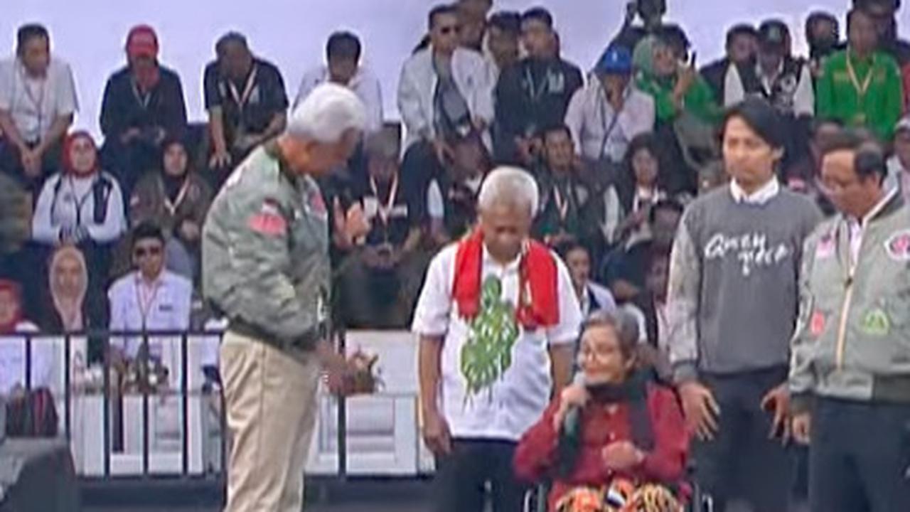 Hadir di Atas Panggung Kampanye, Ketua Kelompok Disabilitas Ungkap Kesan Mendalam: Pak Ganjar Sangat Perhatikan Kami