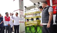 Penyegelan dispenser SPBU 34.431.11 di Jalan Alternatif Sentul, Kabupaten Bogor pada Rabu (19/3/2025). (Foto: Istimewa)