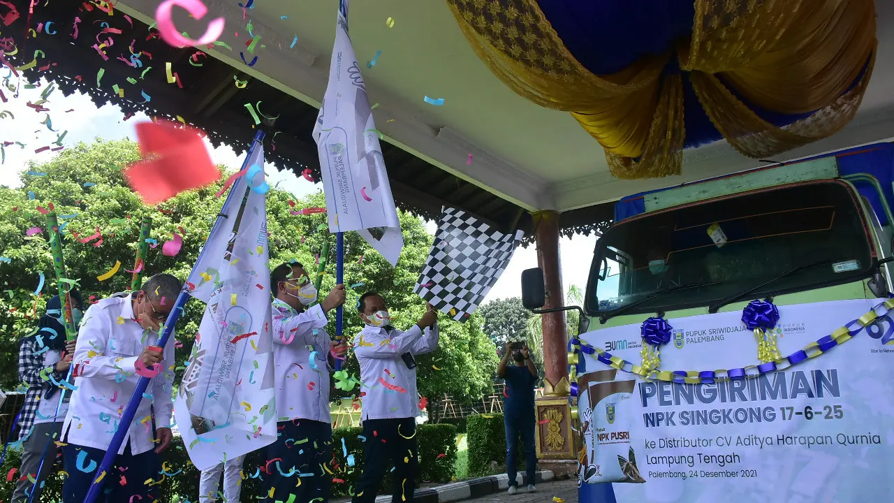Usung Semangat Rise to Reborn, Pusri Luncurkan NPK Kopi dan Singkong