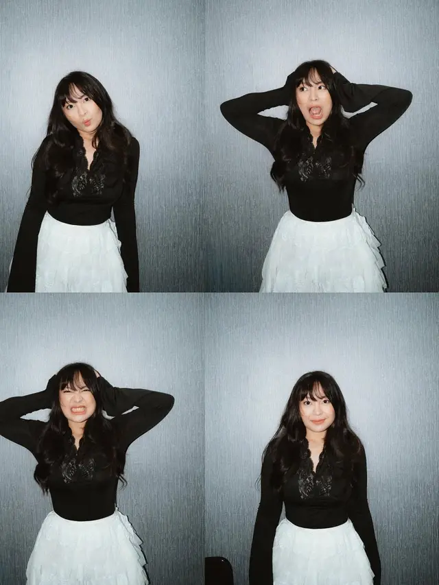 Potret Cantik Bernadya dengan Rambut Berponi, Kembalikan Bang Era yang Bikin Terlihat Imut