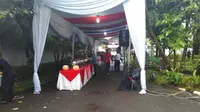 Tenda Pilkada DKI 2017 di Rumah Agus Yudhoyono