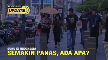 Cuaca panas melanda sejumlah wilayah di Indonesia. Tercatat suhu panas pernah terjadi di Palu 37,8°C pada 23 April 2024 lalu. Kepala Badan Meteorologi, Klimatologi, dan Geofisika (BMKG) Dwikorita Karnawati mengungkap suhu panas yang terjadi adalah a...