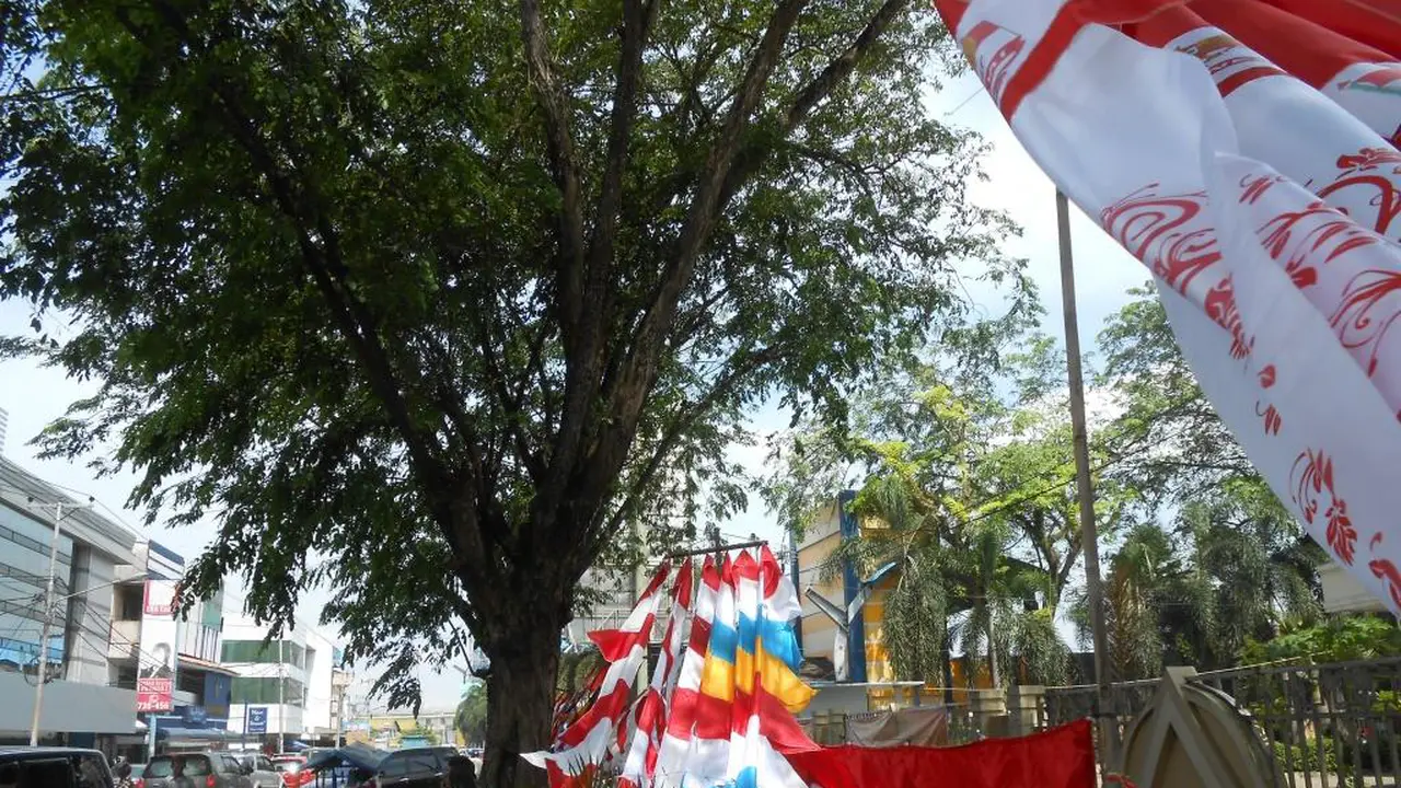 Kisah Penjual Bendera Keliling Pulau Beromset Puluhan Juta