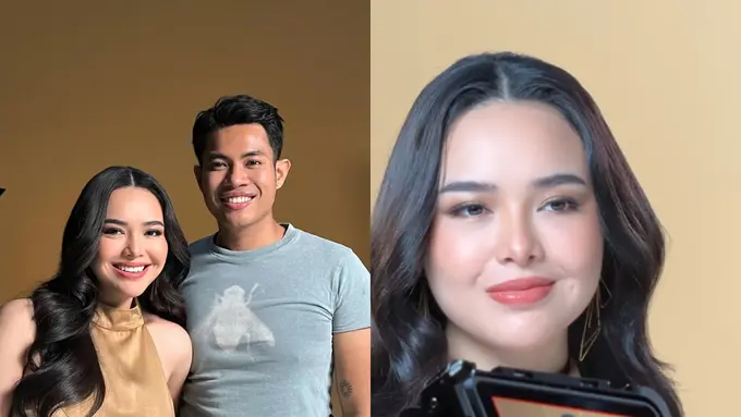 Masih Aktif Kerja, Amanda Manopo Pancarkan Aura Bumil Cantik dengan Full Makeup Saat Shooting Iklan