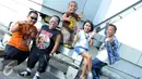 Ucok memberi nama bandnya The Baba Band yang diambil dari bahasa Mandarin yang artinya melambung tinggi, jauh ke angkasa,  Jakarta, Senin (31/8/2015). (Liputan6.com/Panji Diksana)
