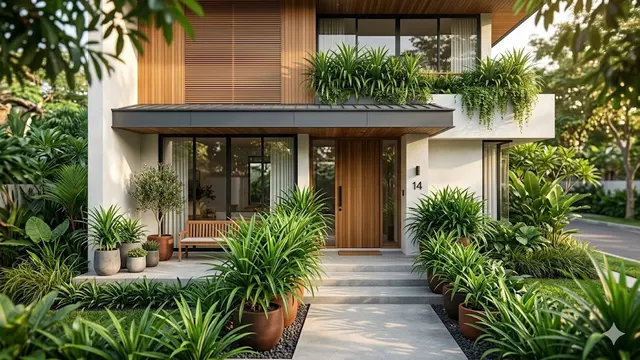 Ide Tanaman Produktif untuk Fasad Rumah