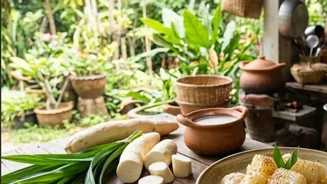 Resep Singkong Ala Thailand (AI Generated)
