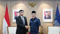 Kunjungan Duta Besar Bangladesh Jakarta, Mohammad Mostafizur Rahman melakukan kunjungan ke kantor Kementerian Perdagangan pada Rabu (12/4)/Istimewa.