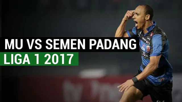 VIDEO: Odemwingie Hattrick, Madura United Gasak Semen Padang 6-0