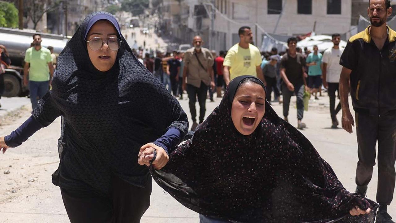 FOTO: Biadab! Serangan Israel Kembali Hantam Tenda Pengungsi di Gaza