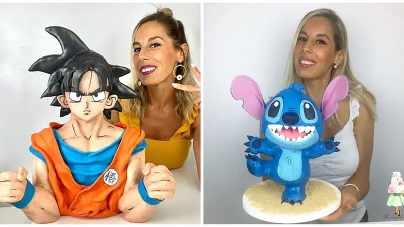 8 Potret Kue Karakter 3D Ini Mirip Banget dengan Aslinya, Detailnya Bikin Kagum