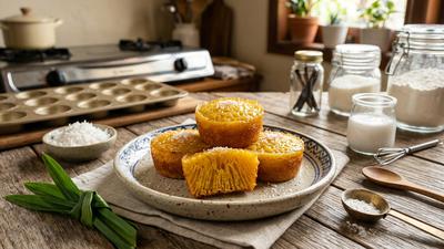 Resep Kue Bika Ambon Mini dengan Serat yang Terbentuk Sempurna