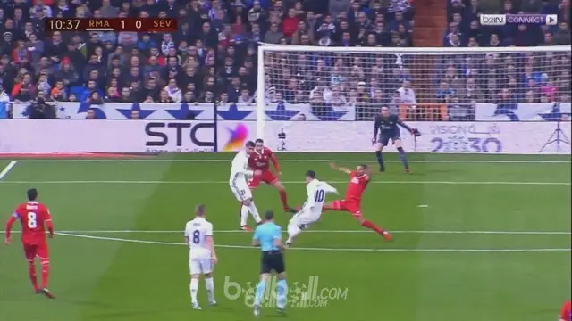 VIDEO: Salah Satu Gol Indah James Rodriguez untuk Real Madrid