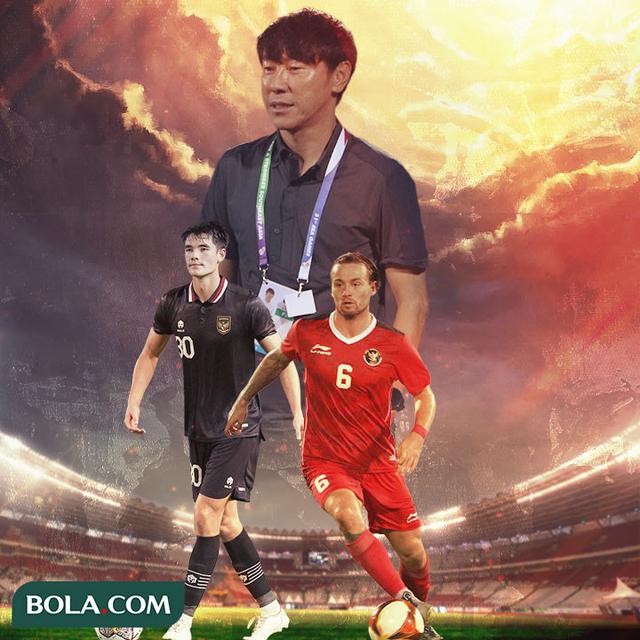 Timnas Indonesia - Shin Tae-yong didampingi Baggott dan Marc Klok