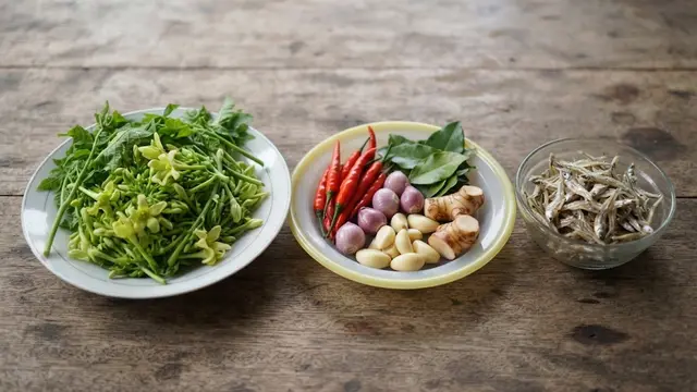 Tumis Bunga Pepaya