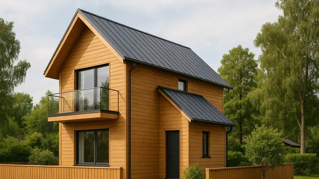 Model Rumah Kayu Minimalis Sederhana yang Estetik